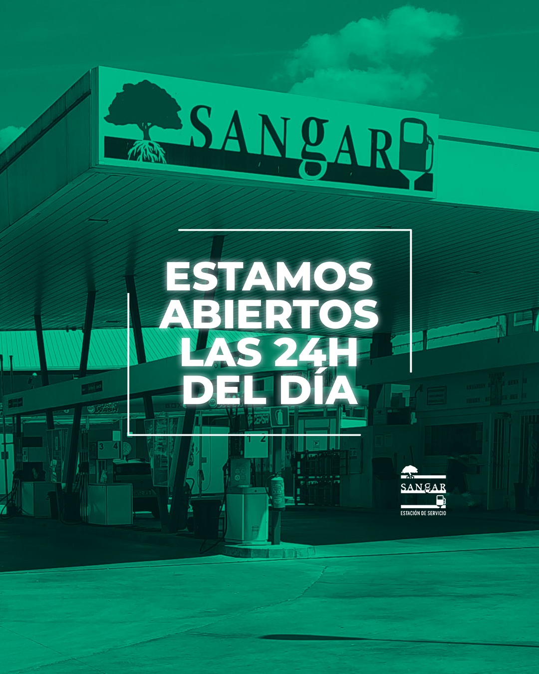 Estamos abiertos las 24 h del día